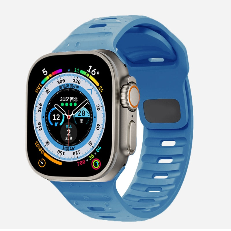 Soft Silicone Band For Apple
