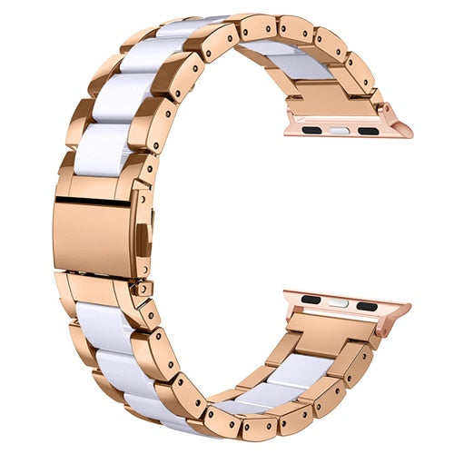 Stainless Steel Ceramic Band For Apple Watch